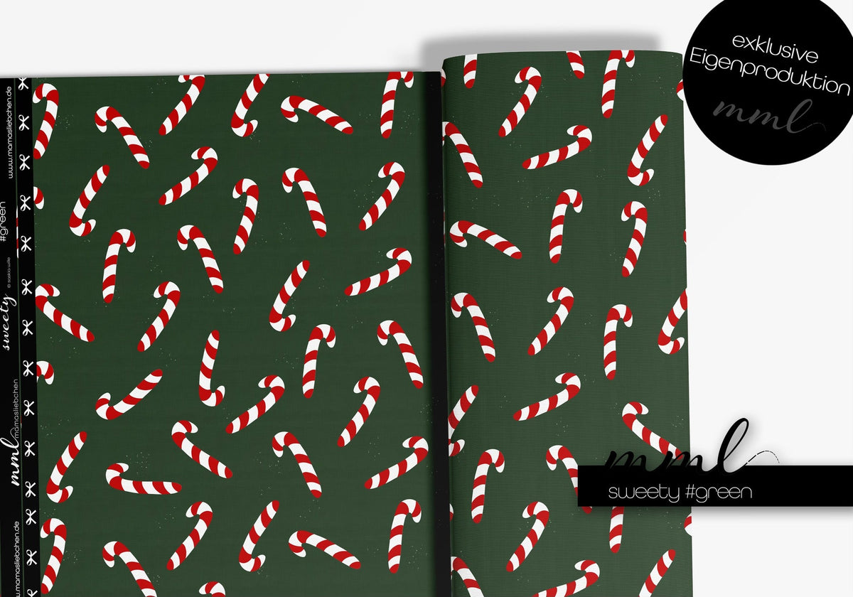 SoftTouch Sweat-Stoff "Sweety #green" (0,25m)