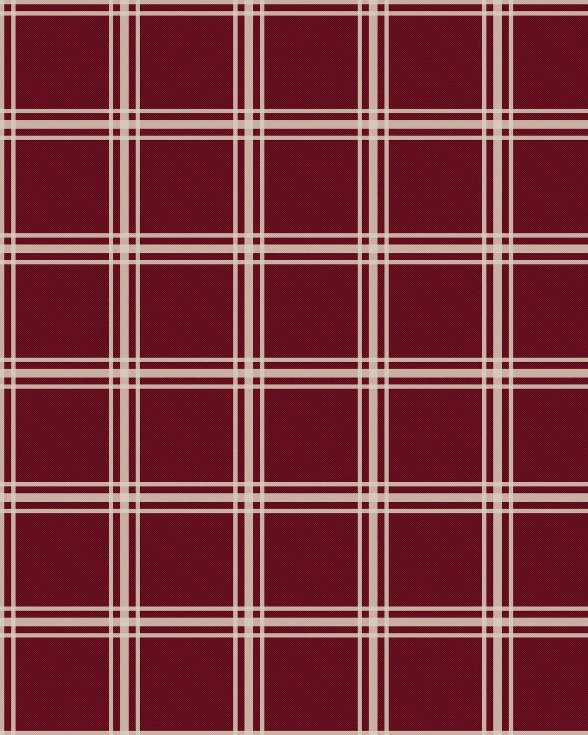 cottage checks #berry red