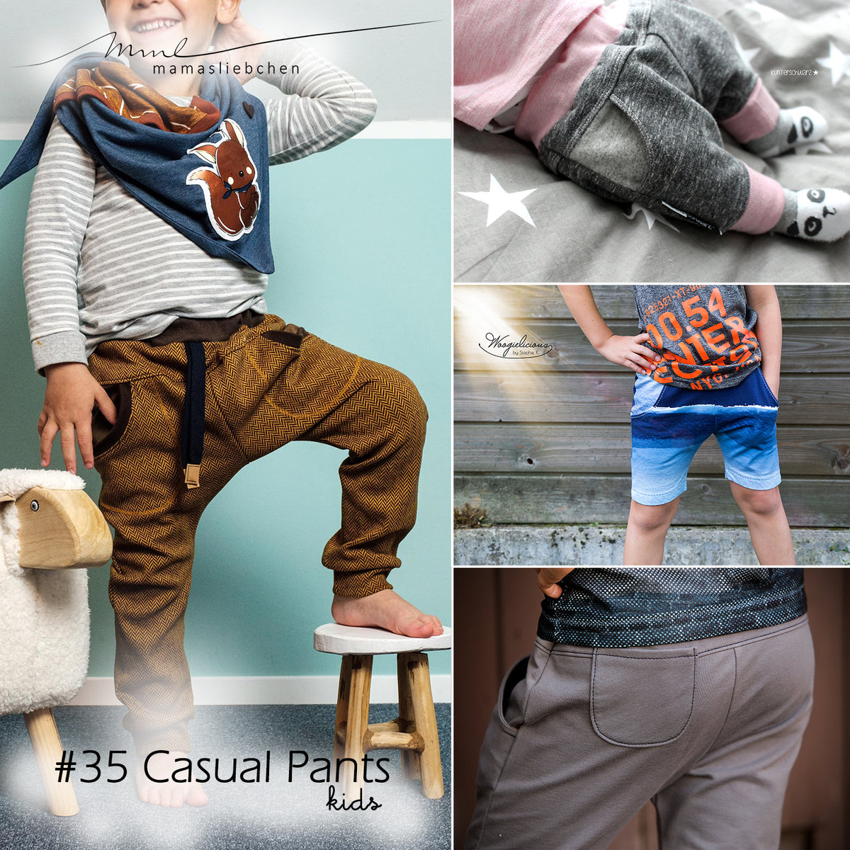 #35 E-Book "Casual Pants kids" (50-164) (digital)