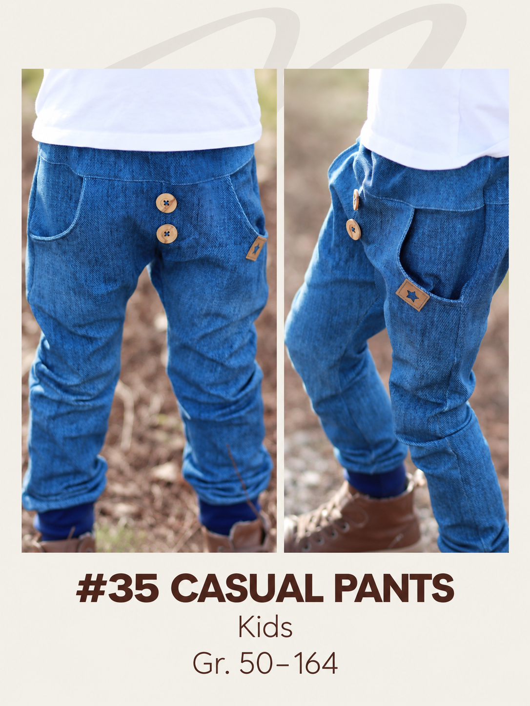#35 E-Book "Casual Pants kids" (50-164) (digital)