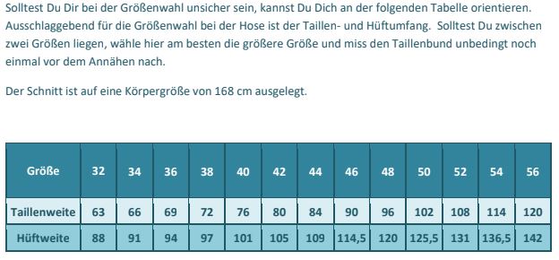 #50 E-Book "Lieblingshose" (32-56) (digital)