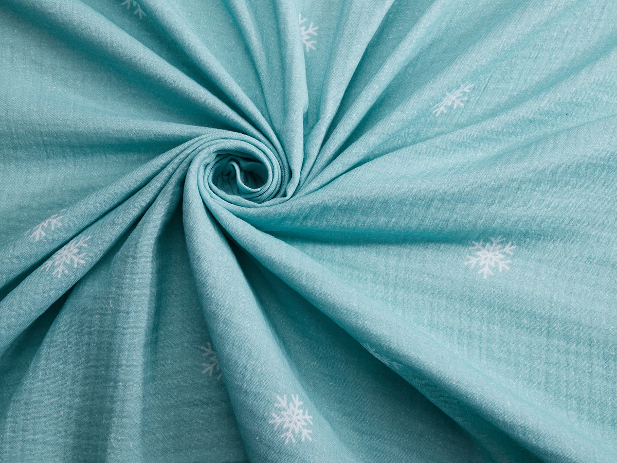 Bio-Bubble-Stoff "Schneegestöber #mint" (0,25 m)