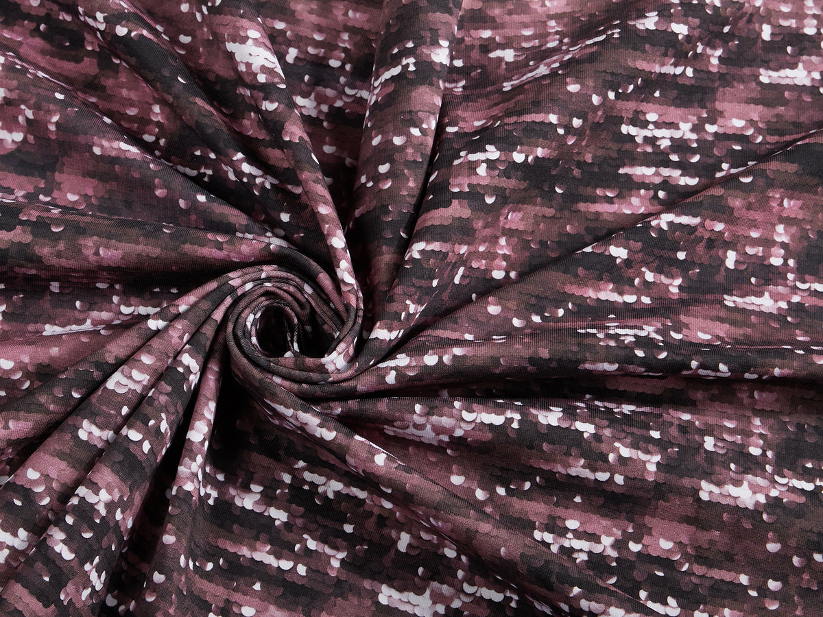 Bio-Sommer-Sweat-Stoff "Dazzle flow #le muron" (0,5m)