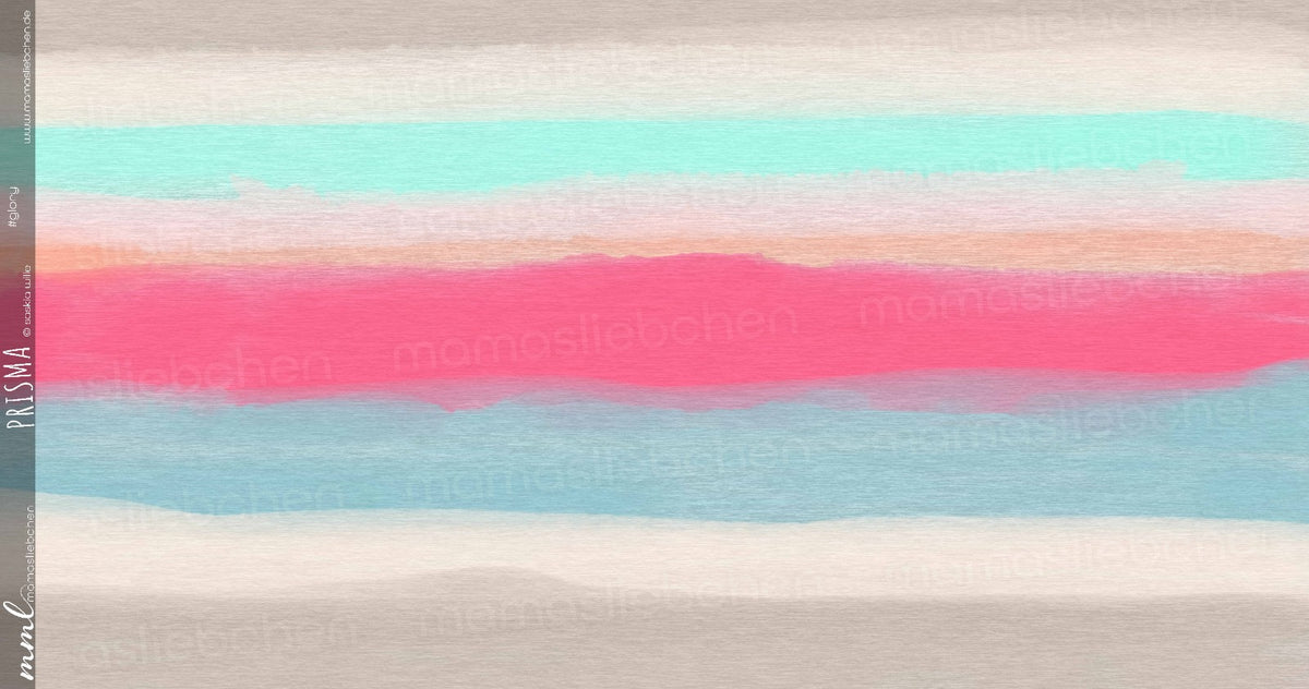 Bio-Sommer-Sweat-Stoff "Prisma #glory" (1 Panel, ca. 1,00m)