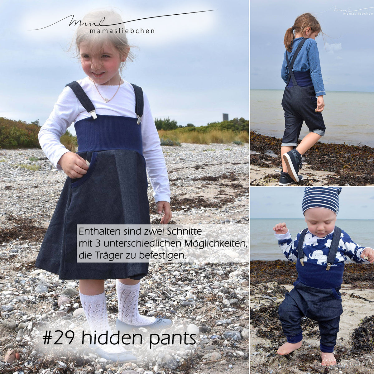 E-Book Nähanleitung #29 "hidden pants / skirt" (56-122) (digital)