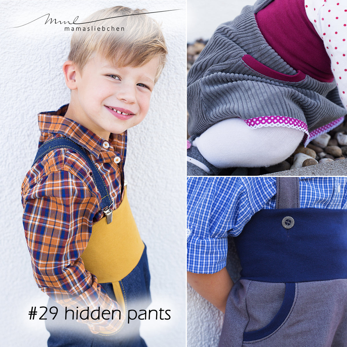E-Book Nähanleitung #29 "hidden pants / skirt" (56-122) (digital)