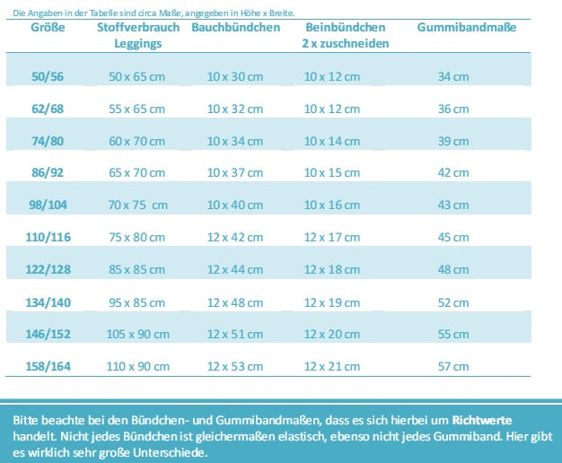 EBook Nähanleitung und Schnittmuster "#5 Leggings" von mamasliebchen (digital)
