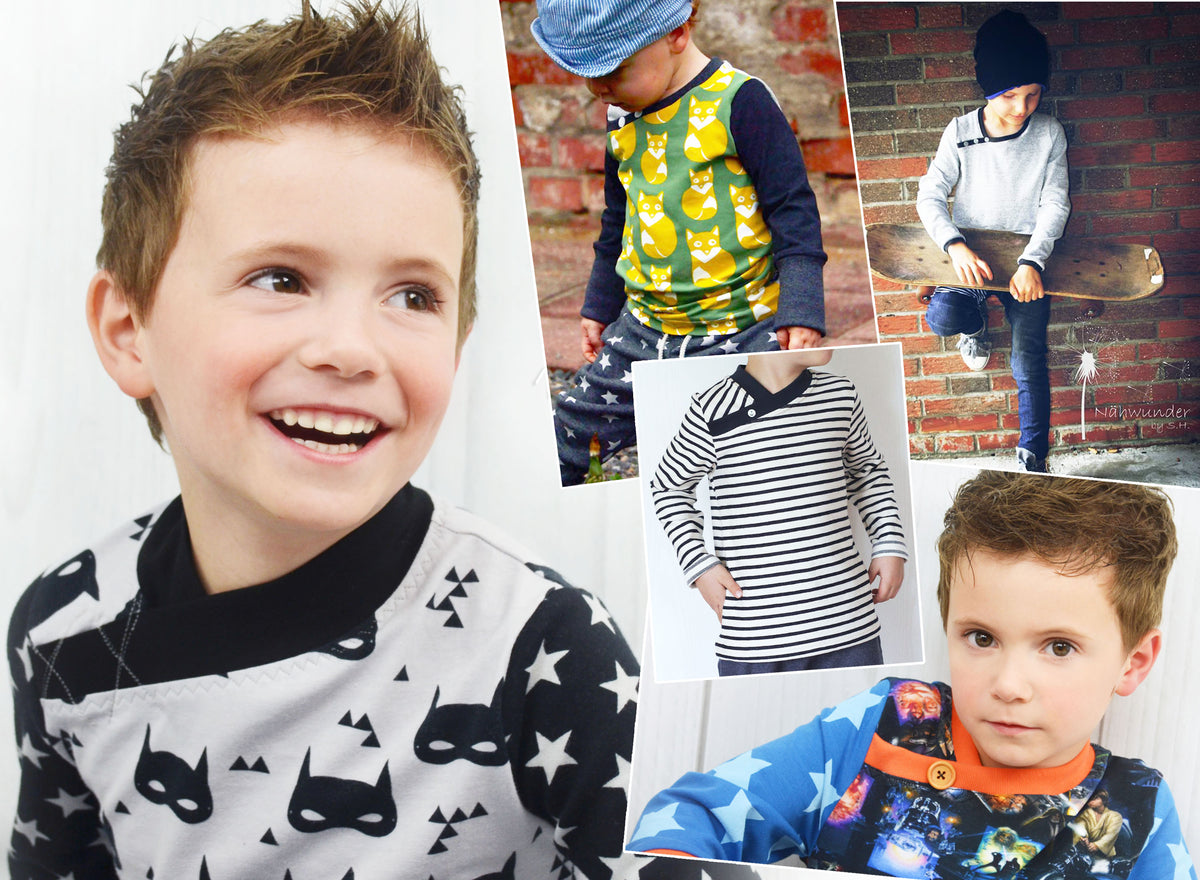 E-Book für ein Kinder-Langarmshirt