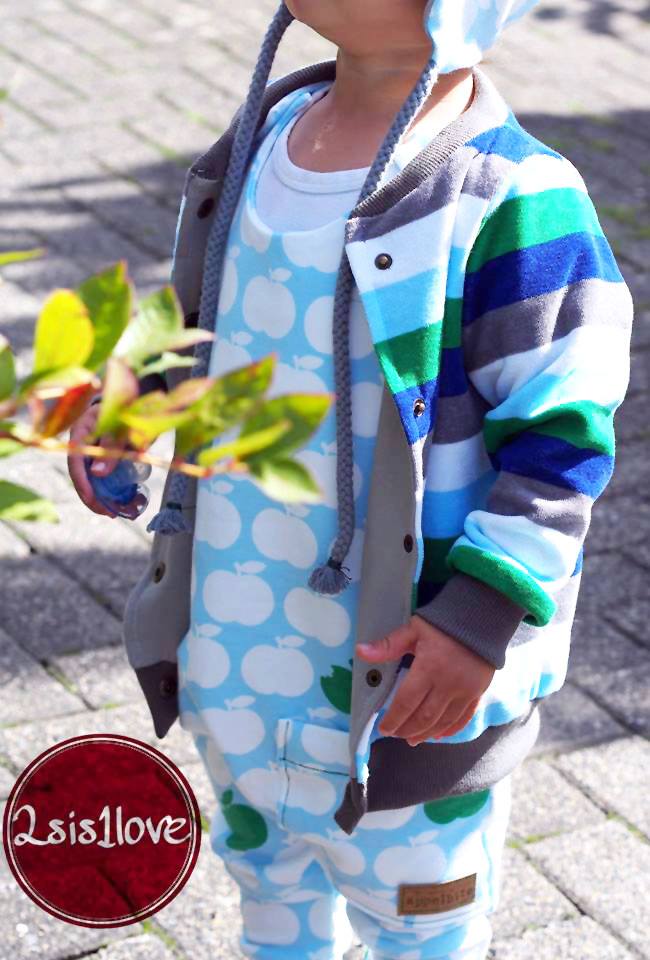 Frottee-Stoff #widestripes "clover" (0,25 Meter)