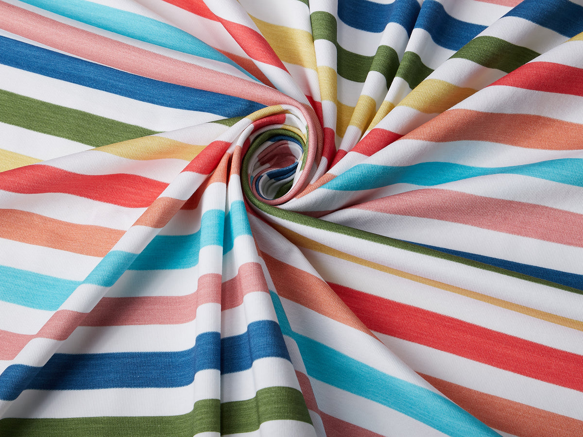 Jersey-Stoff "ahoi-kombi stripes #rainbow rose" (0,25m)