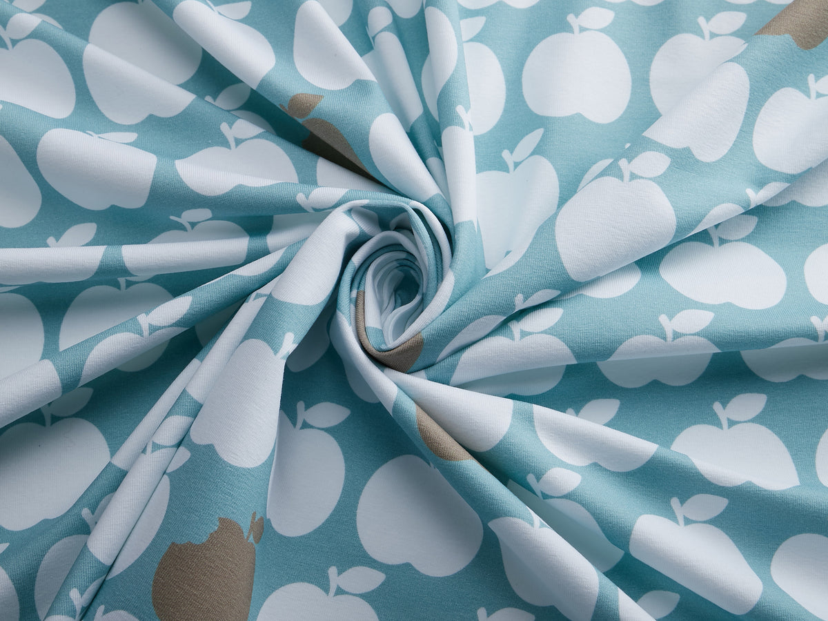 Jersey-Stoff "apple bite 2022 #air" (0,25m)