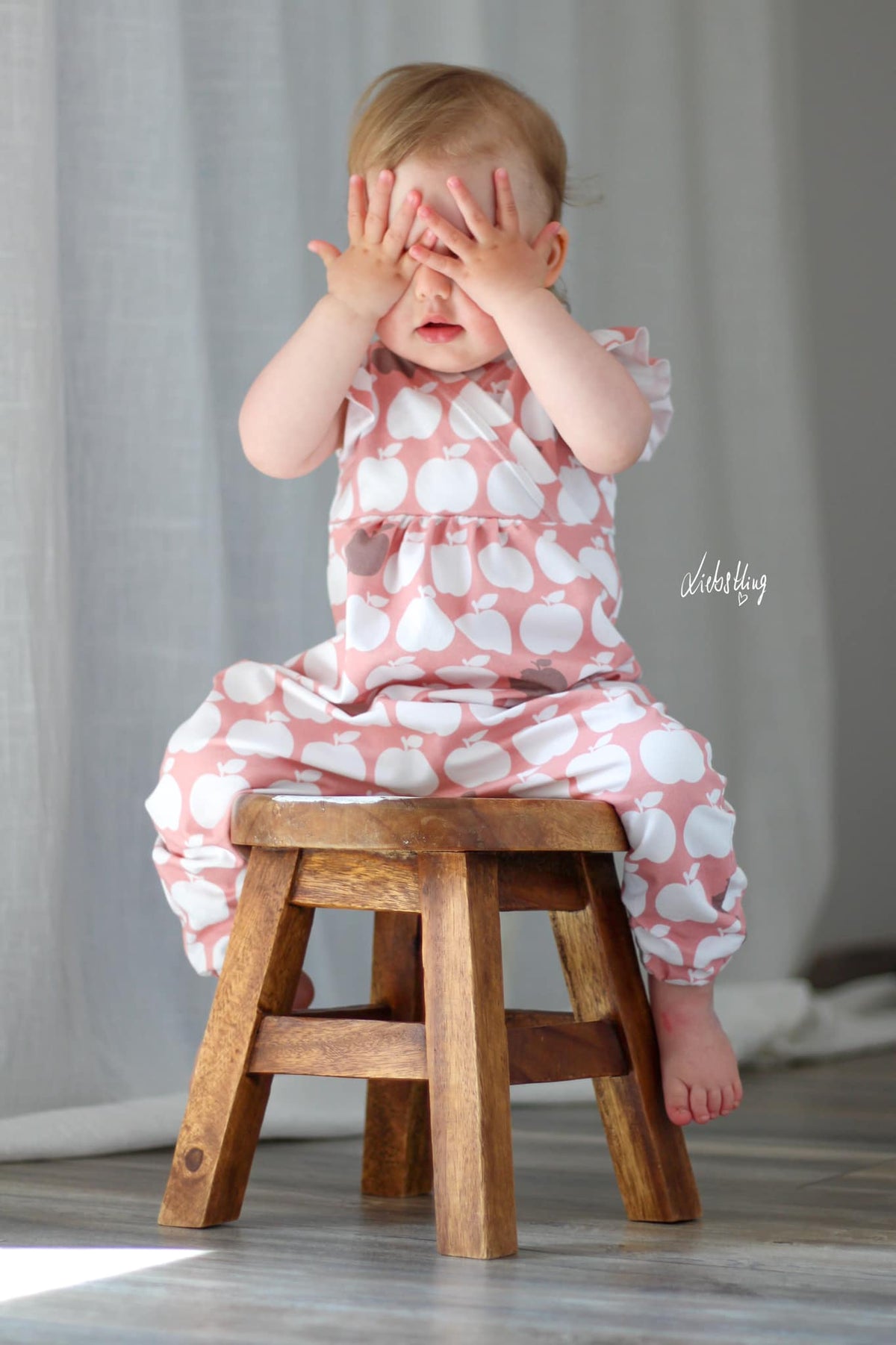 Jersey-Stoff "apple bite 2022 #love" (0,25m)