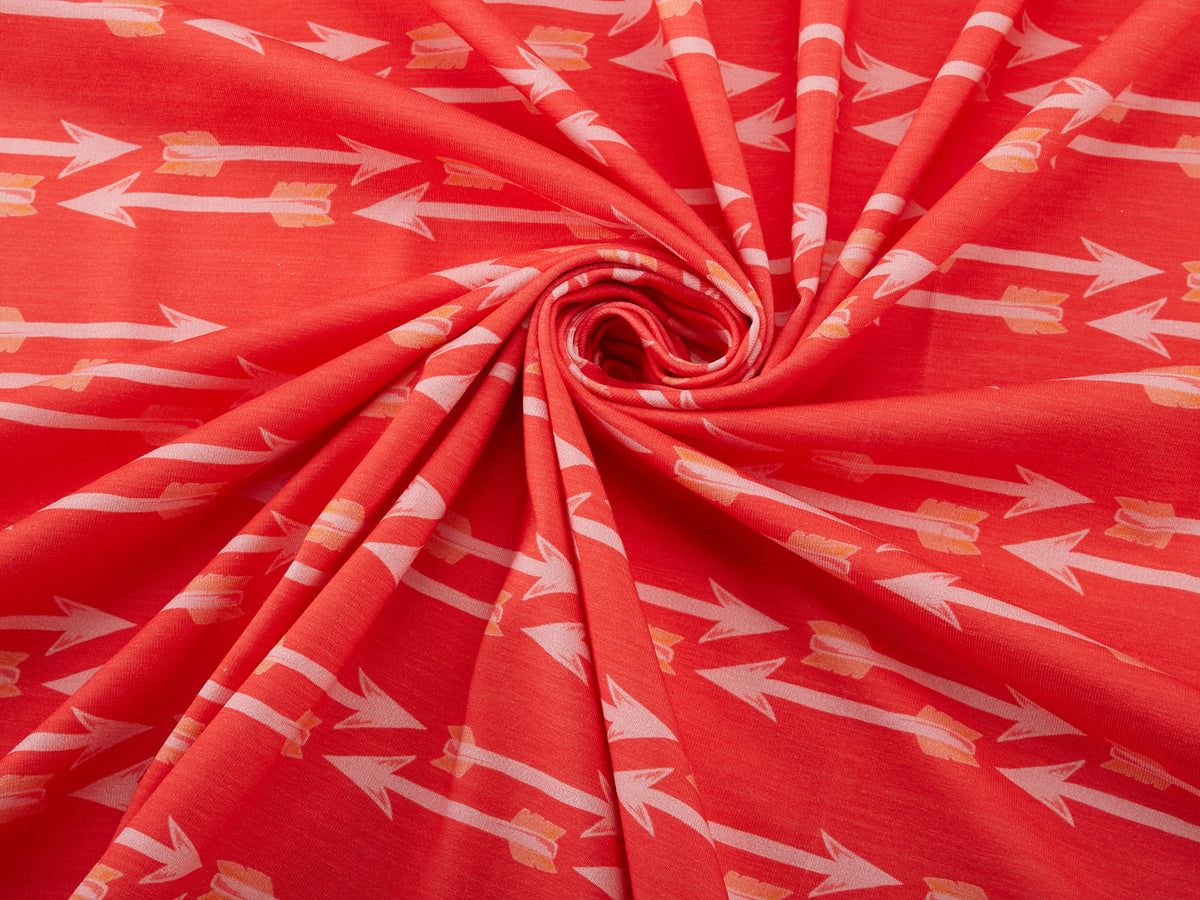 Jersey-Stoff "Arrow #berry" (0,25m)