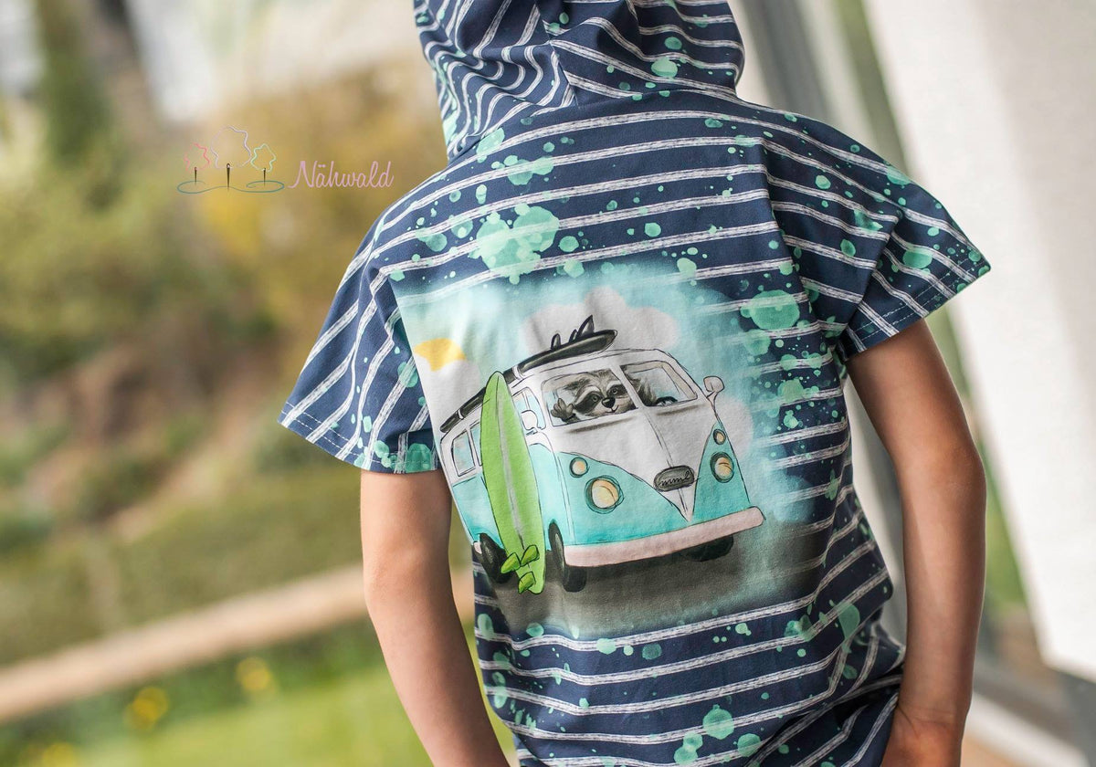 Jersey-Stoff "Beach Bo #jeans" (1Panel/ ca.0,65m)