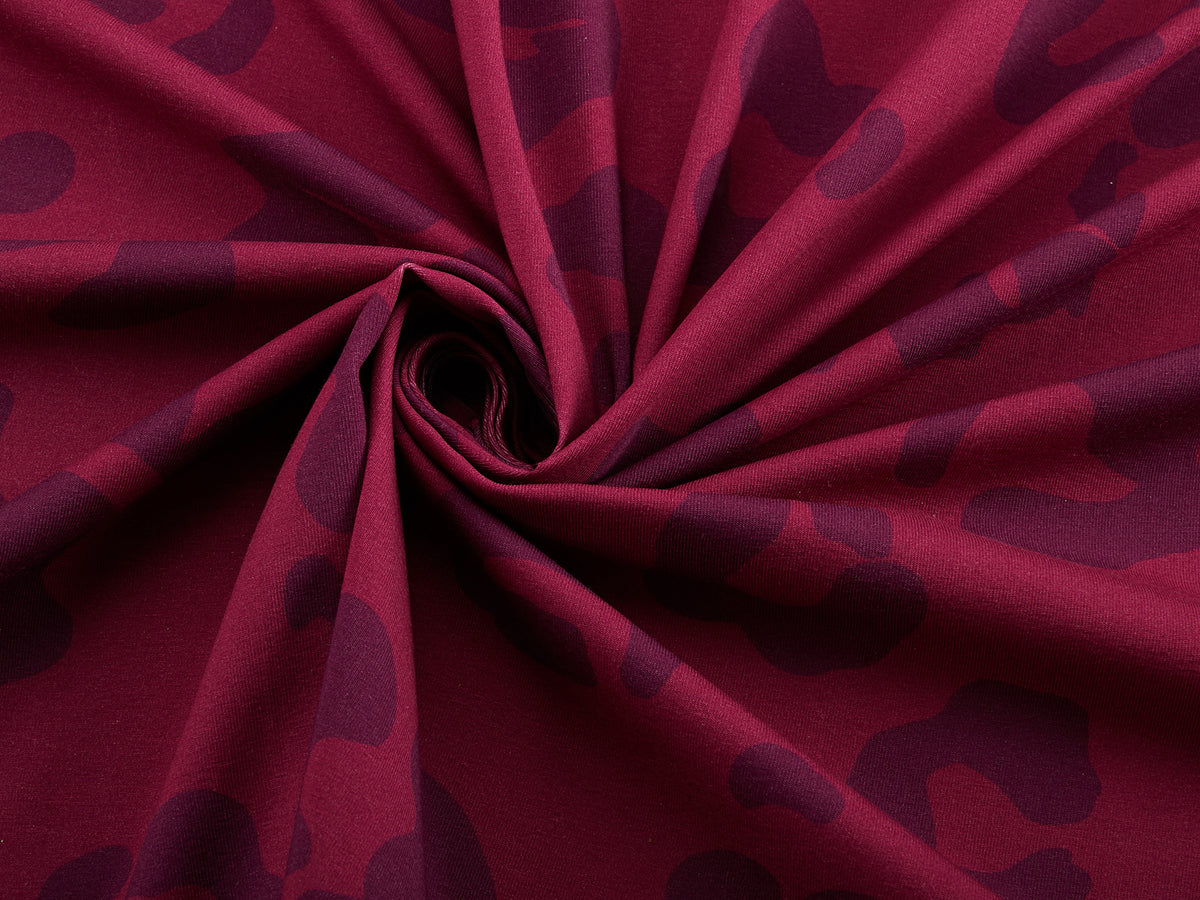 Jersey-Stoff "Big Leo Love #pink" (0,25m)