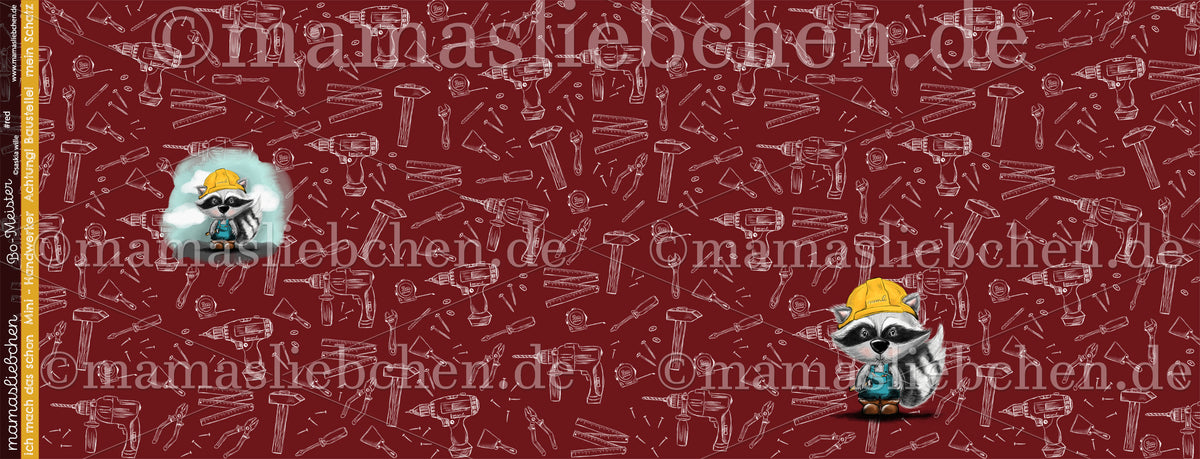 Jersey-Stoff "Bo-Meister #red" (1Panel/ ca.0,65m)