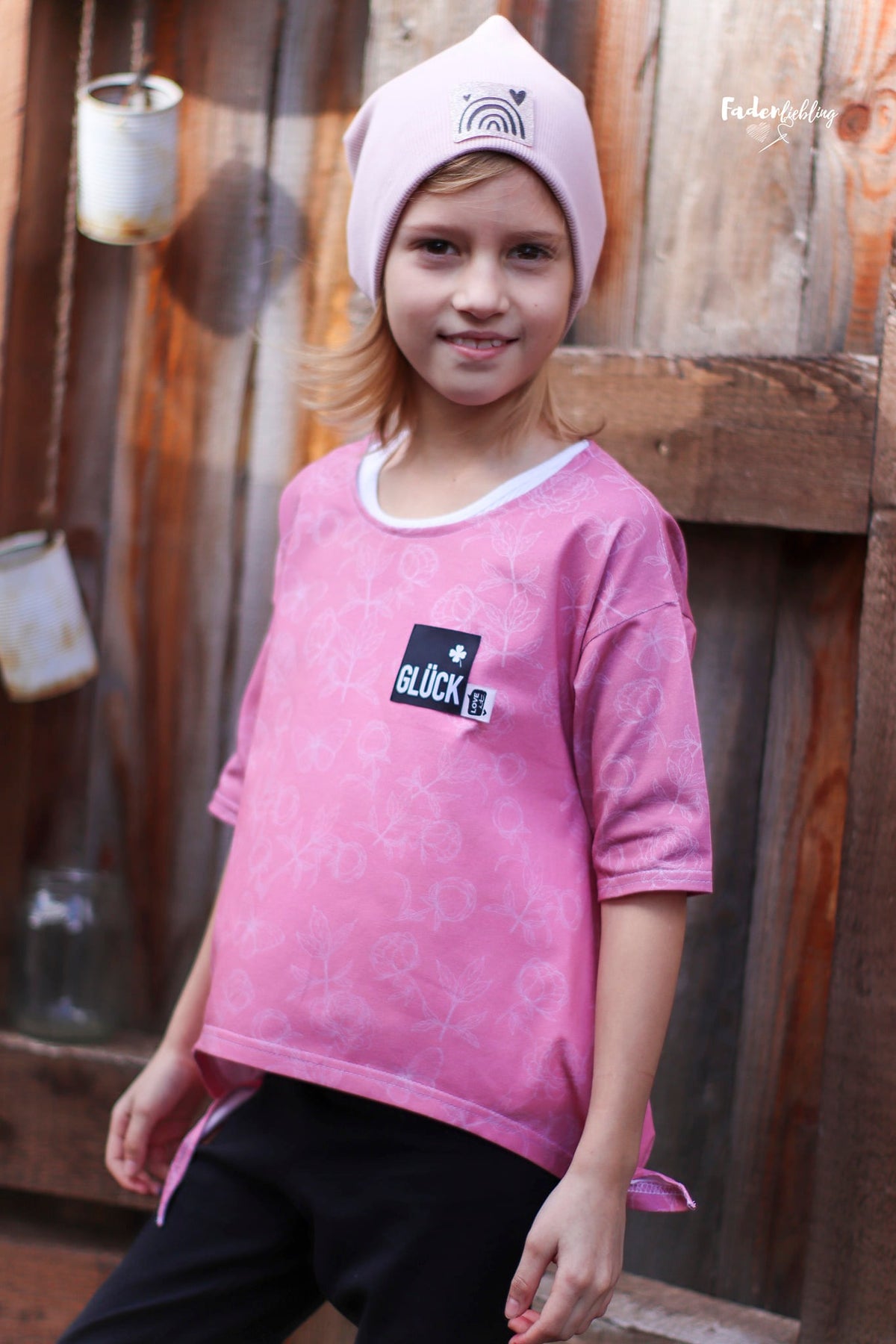 Jersey-Stoff "Buttercup #oldrose" (0,25m)