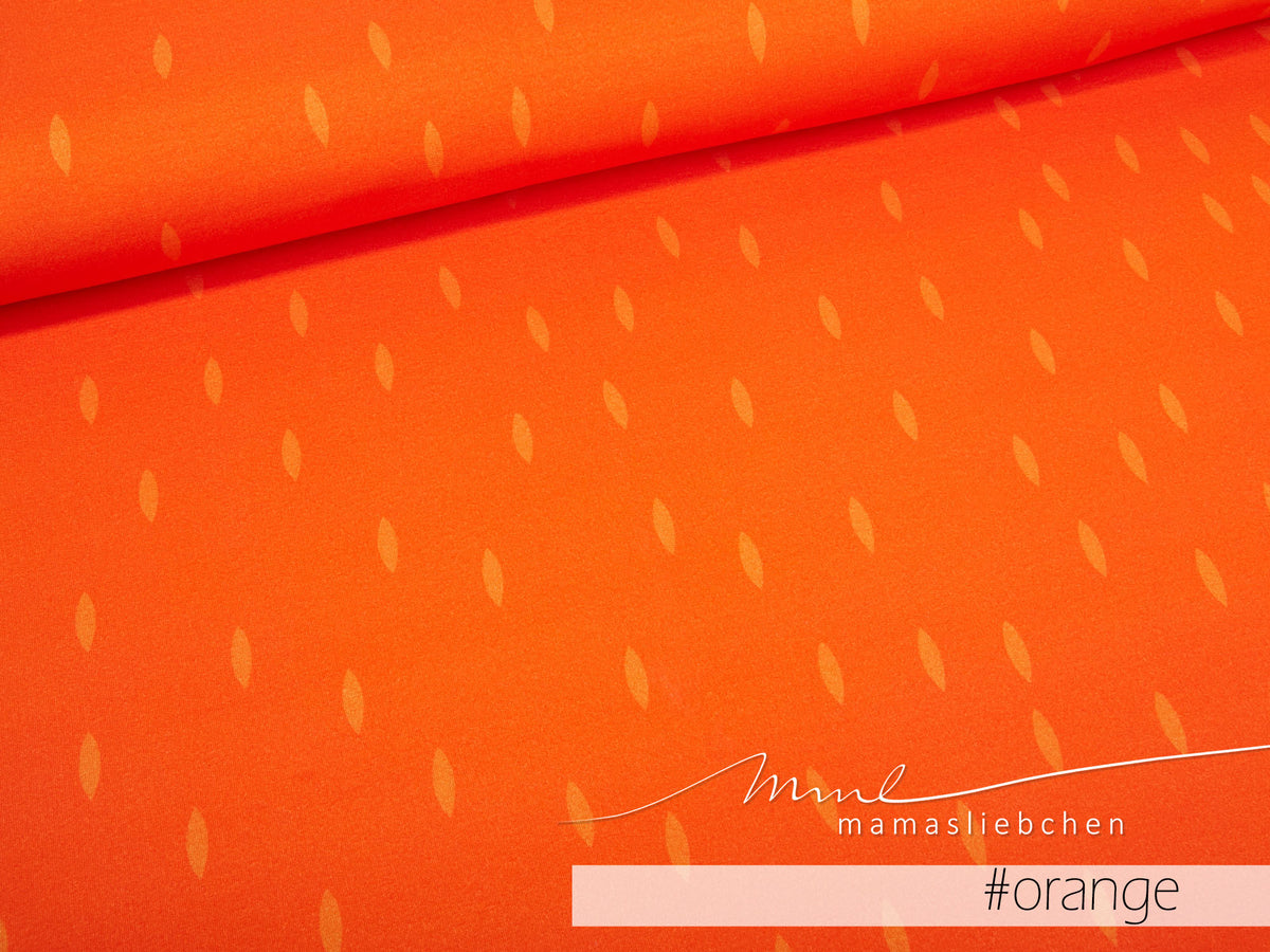 Jersey-Stoff "CarnivalCoat #orange" (0,5m)