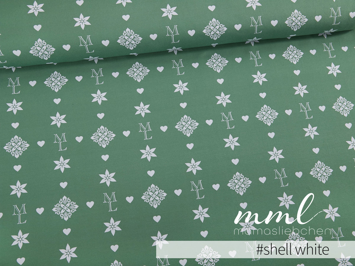 Jersey-Stoff "Don`t die for #shell white" (0,25m)