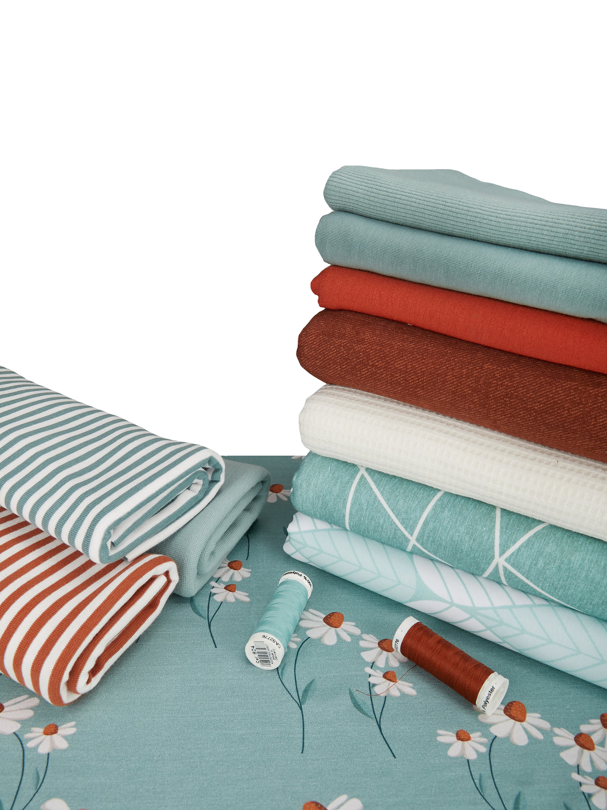 Jersey-Stoff "endlich Sommer #sage" (0,25m)