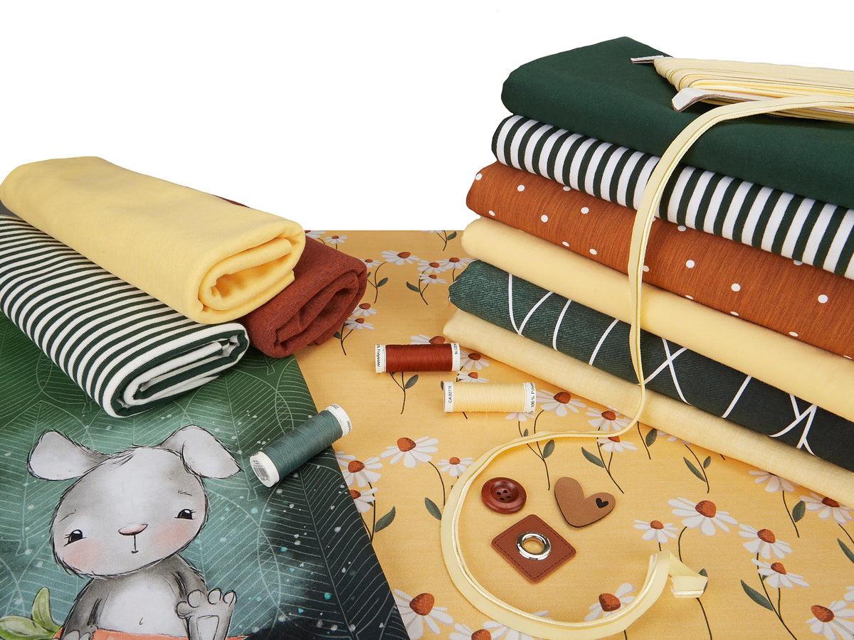 Jersey-Stoff "endlich Sommer #vanille" (0,25m)