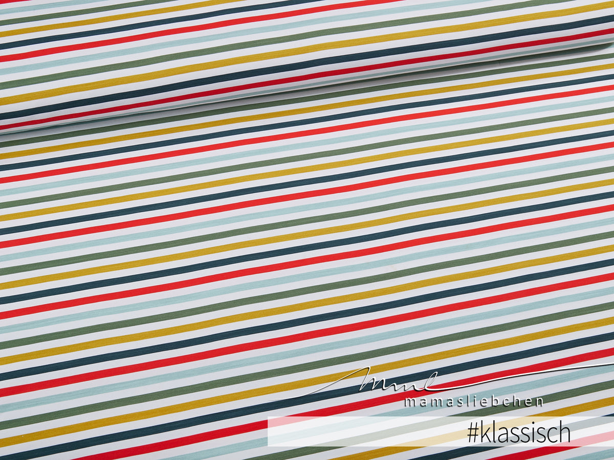 Jersey-Stoff "Fineliner #klassisch" (0,25 m)