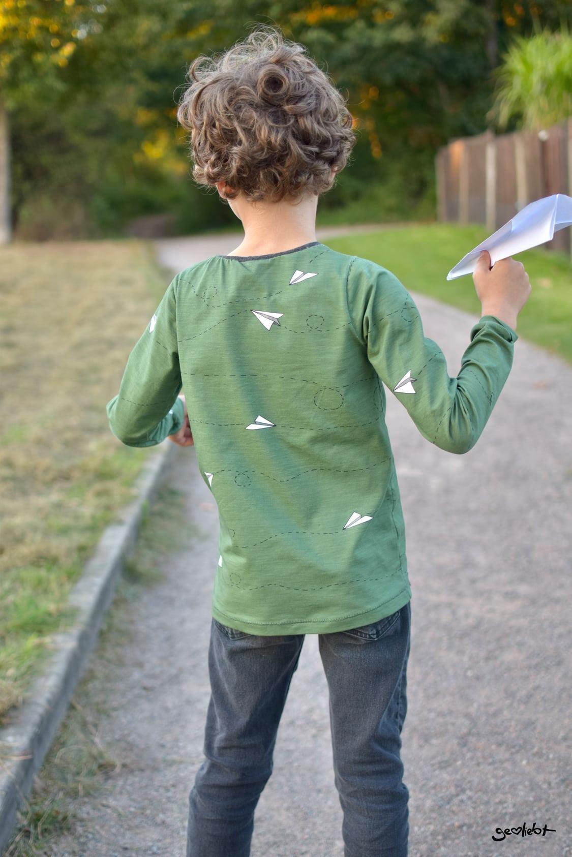 Jersey-Stoff "Fly #green" (0,25m)