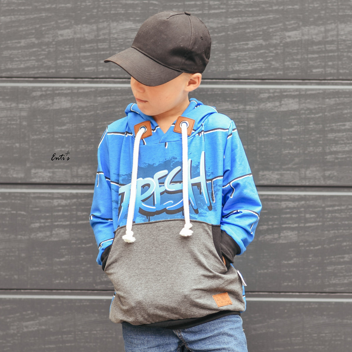 Jersey-Stoff "FRESH #sky blue" (1 Panel, ca. 1,00m)
