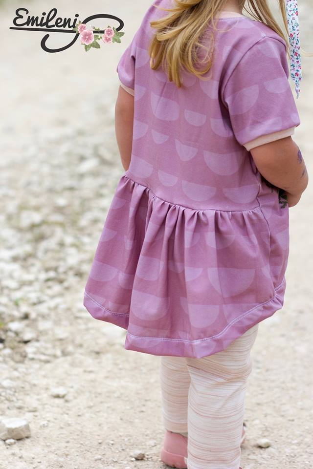 Jersey-Stoff "hemisphere #old rose" (0,5m)
