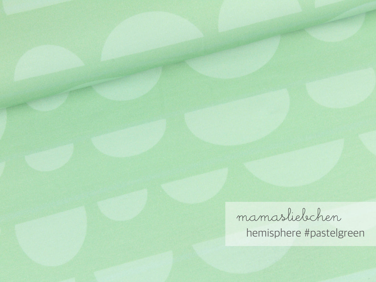 Jersey-Stoff "hemisphere #pastelgreen" (0,5m)