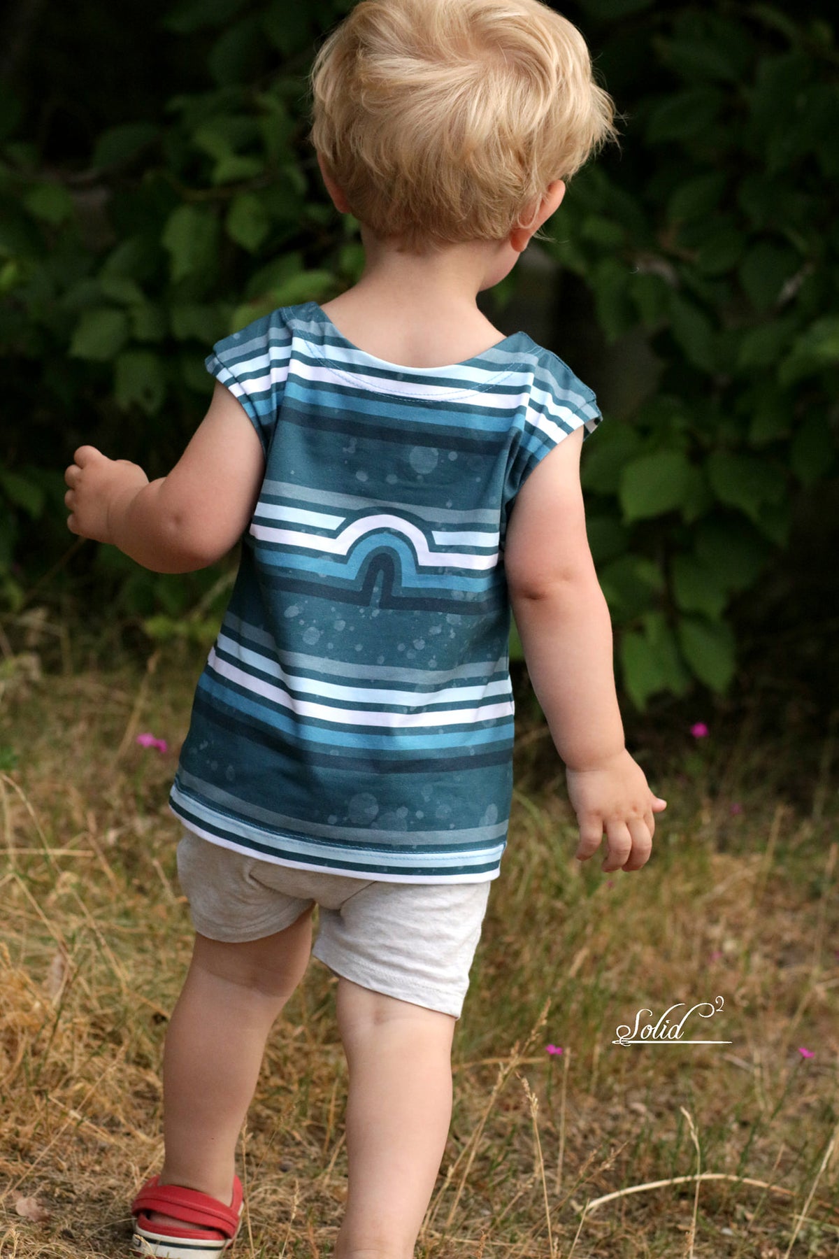 Jersey-Stoff "horizon #blue" (0,25m)