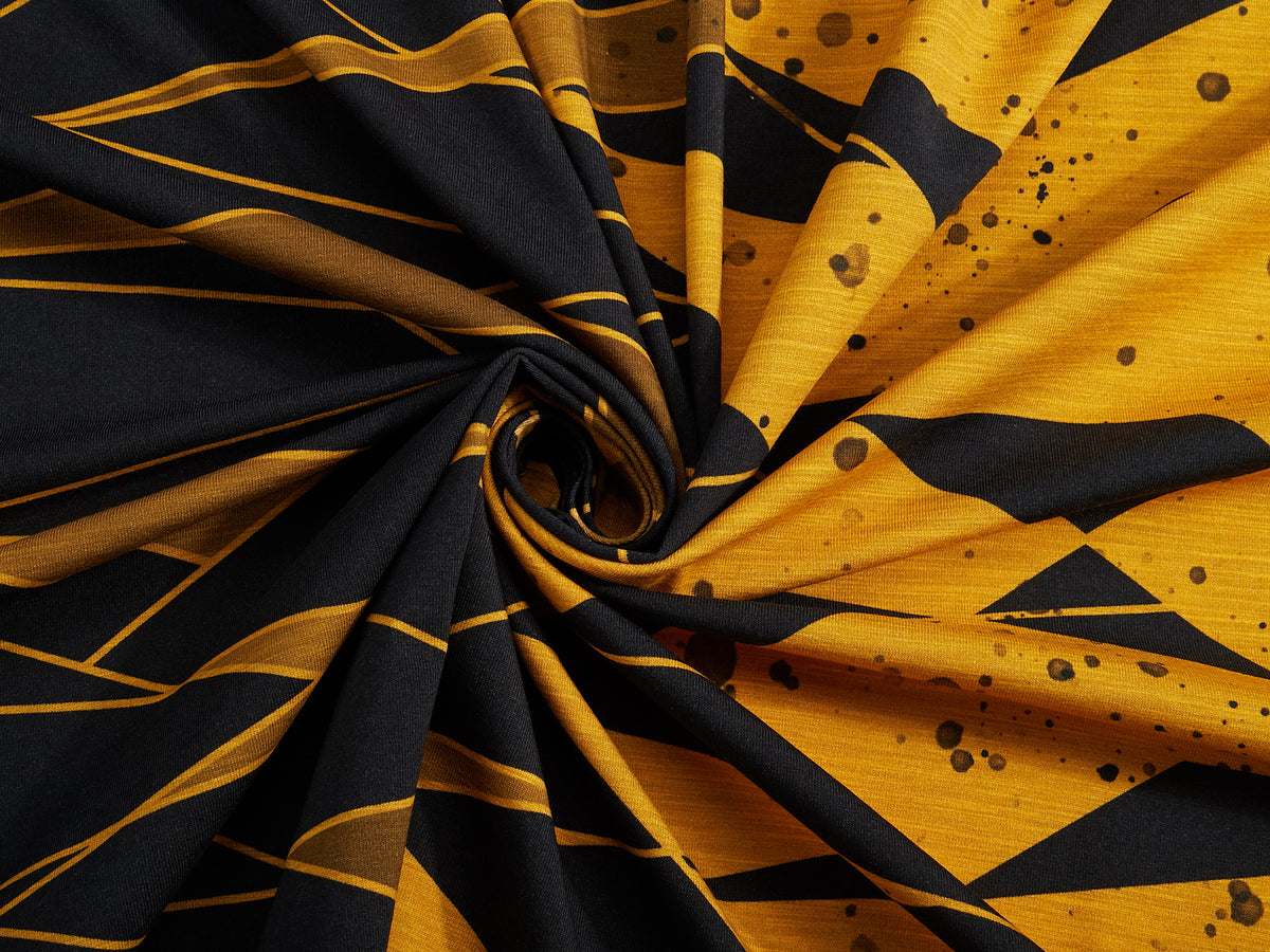 Jersey-Stoff "Hot Chili 2.0 #gold" (1Panel/ ca.0,80m)