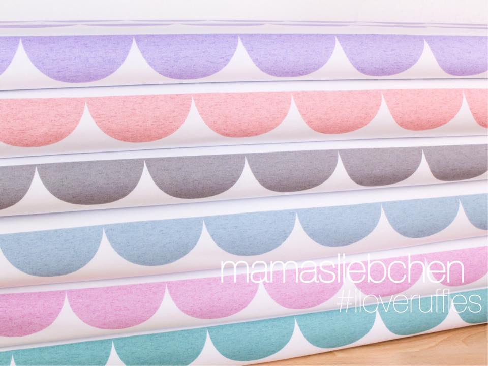 Jersey-Stoff "iloveruffles #new lavender" (0,25 Meter)