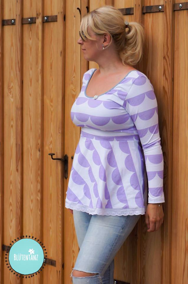 Jersey-Stoff "iloveruffles #new lavender" (0,25 Meter)