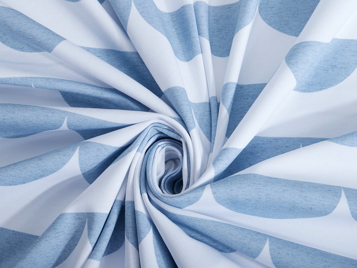 Jersey-Stoff "iloveruffles #new light blue" (0,25 Meter)