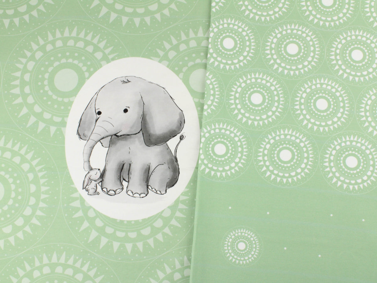 Jersey-Stoff "jaspal & suri #jade" (1 Panel, ca. 0,65m)