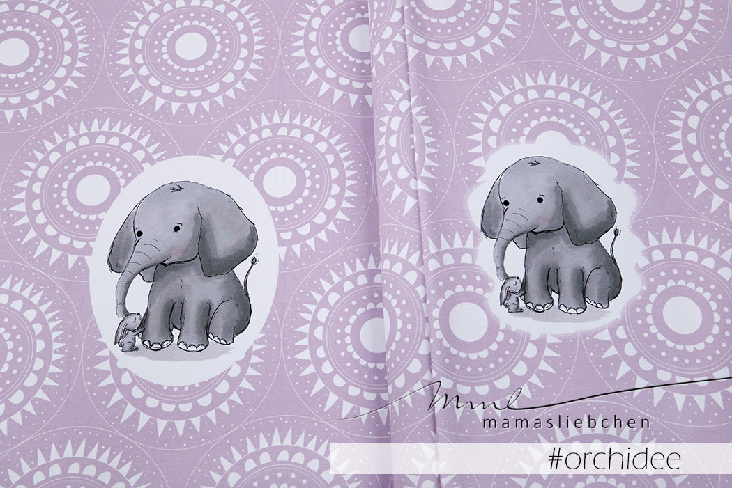 Jersey-Stoff "jaspal & suri #orchidee" (1 Panel, ca. 0,65m)