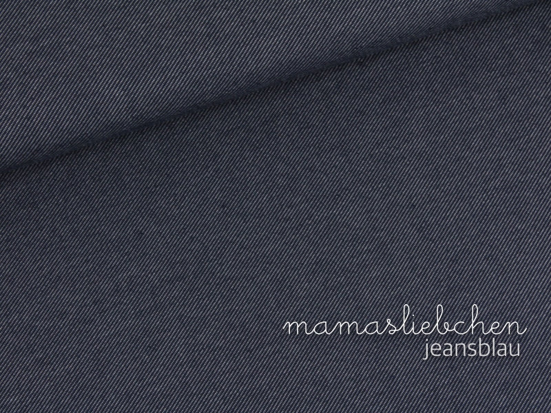 Jersey-Stoff "Jeans-Jersey #jeansblau" (0,5 Meter)