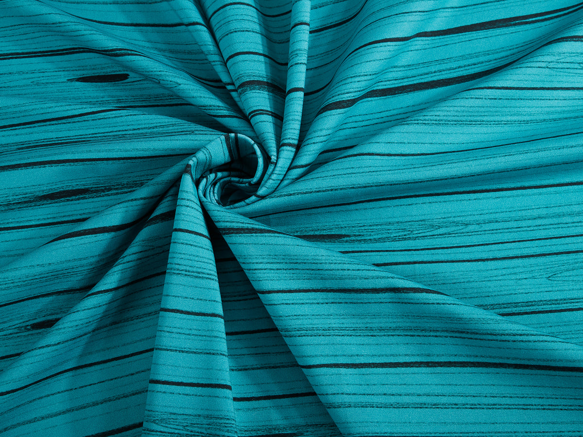Jersey-Stoff "Jonnas Abenteuer #teal" (1Panel/ ca.0,65m)