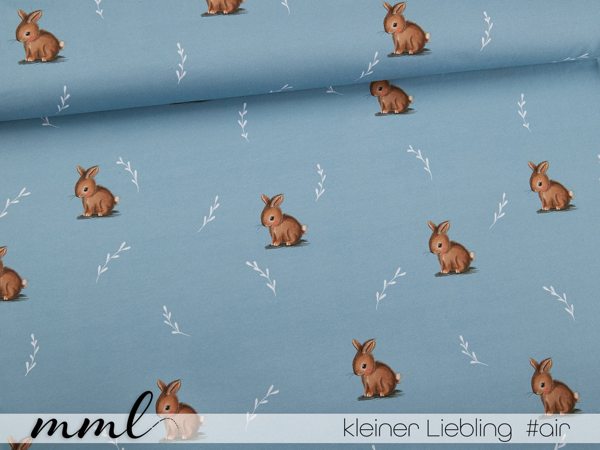 Jersey-Stoff "kleiner Liebling #air" (0,25m)