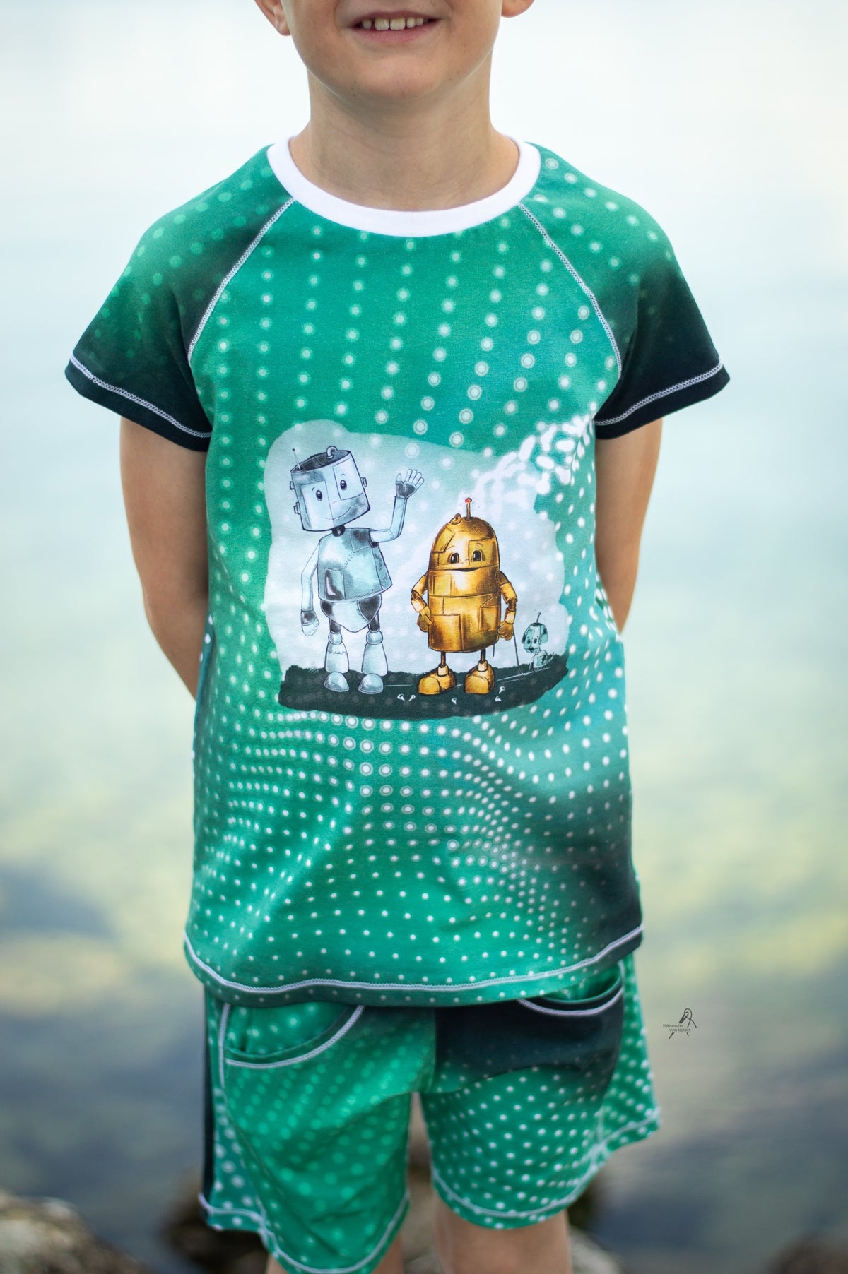 Jersey-Stoff "Leo & Coby 2.0 #green" (1Panel/ ca.0,70m)