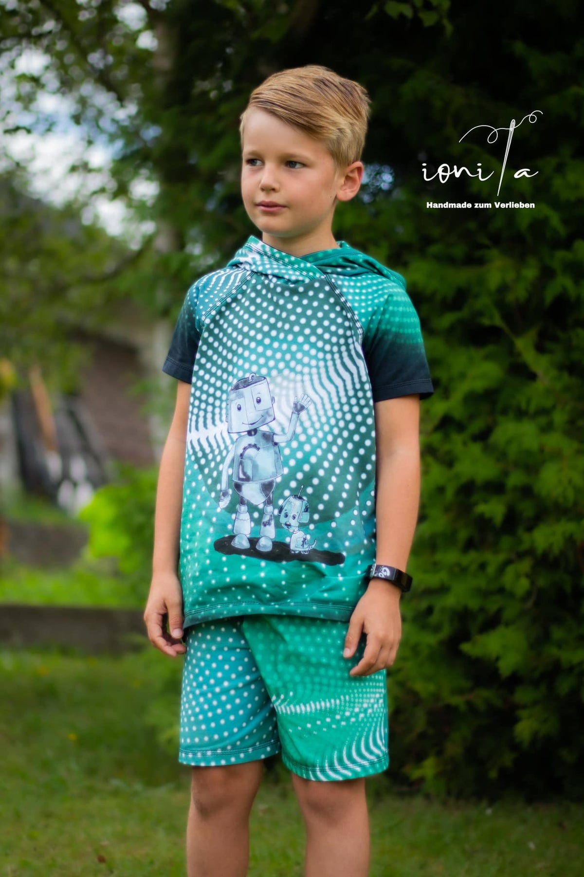 Jersey-Stoff "Leo & Coby 2.0 #green" (1Panel/ ca.0,70m)