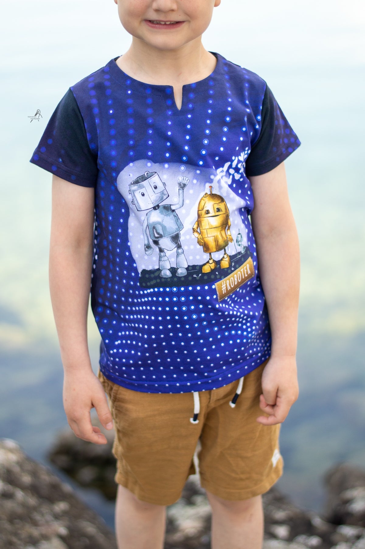 Jersey-Stoff "Leo & Coby 2.0 #night" (1Panel/ ca.0,70m)