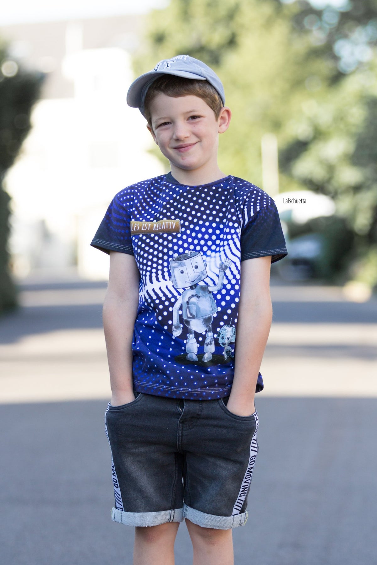 Jersey-Stoff "Leo & Coby 2.0 #night" (1Panel/ ca.0,70m)