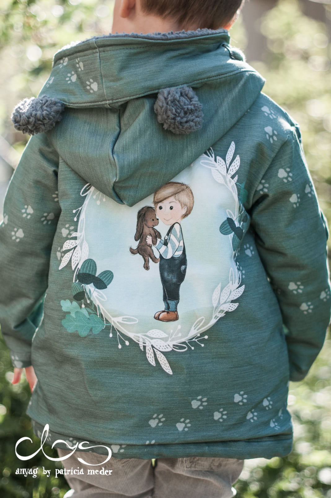 Jersey-Stoff "Liebling #sage boy" (1Panel/ ca.0,65 m)