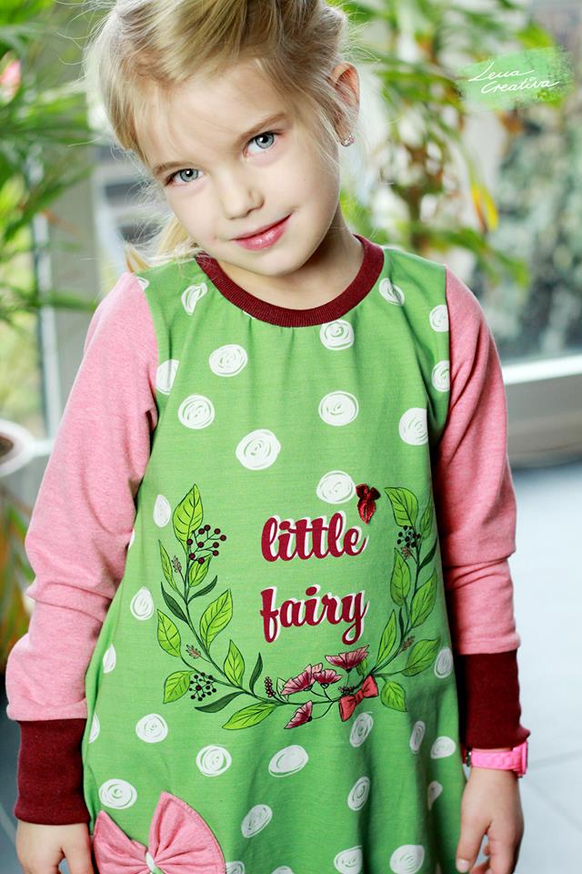 Jersey-Stoff "little pippa #spring green" (1 Panel, ca 0,65m)