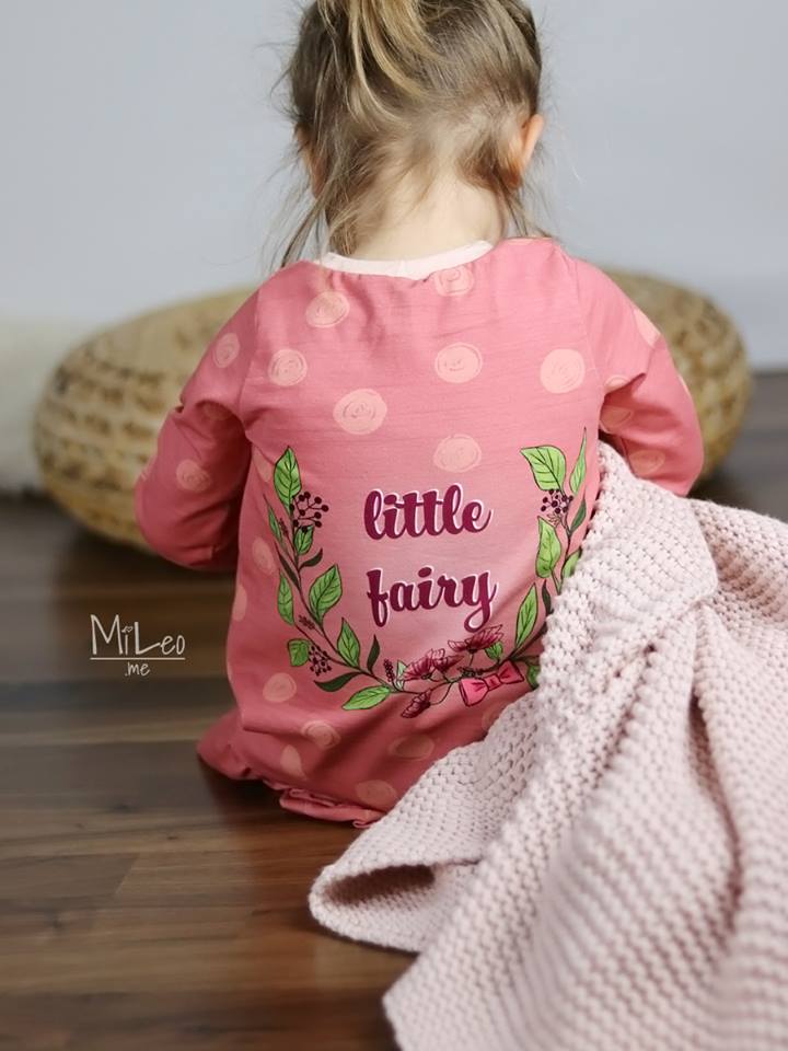 Jersey-Stoff "little pippa #spring rose" (1 Panel, ca 0,65m)