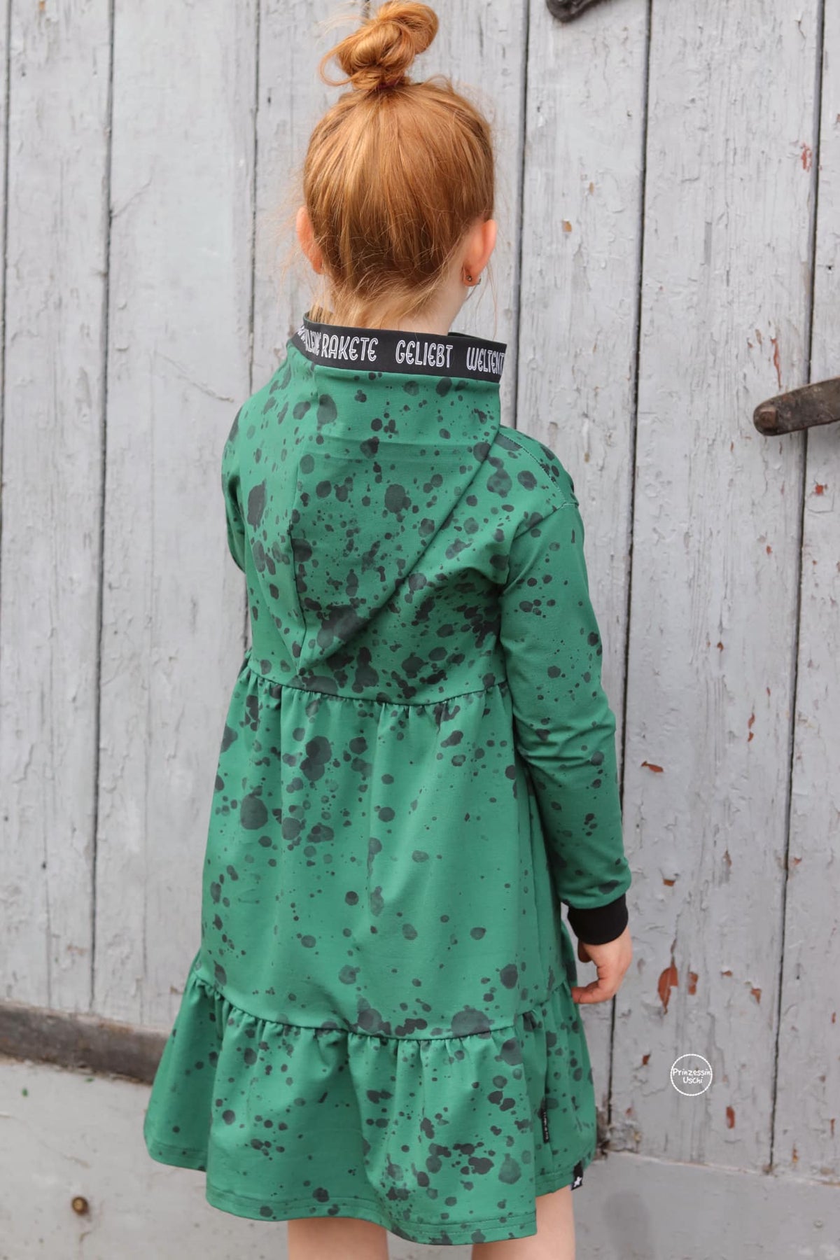 Jersey-Stoff "little spot #green" (0,25m)