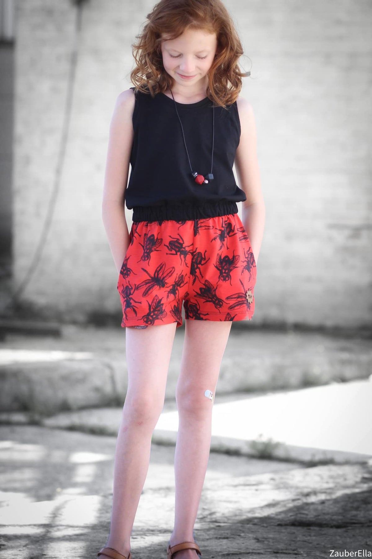 Jersey-Stoff "Lockstoff #fire" (0,5m)
