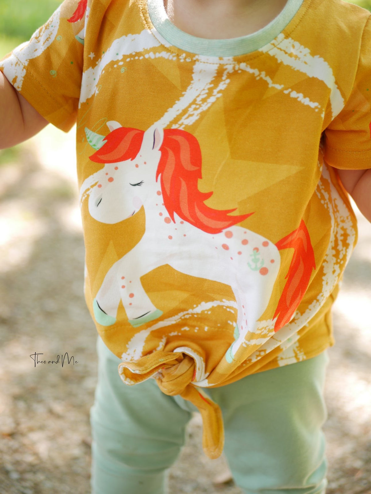 Jersey-Stoff "magic #honey" (1Panel/ ca.0,7m)